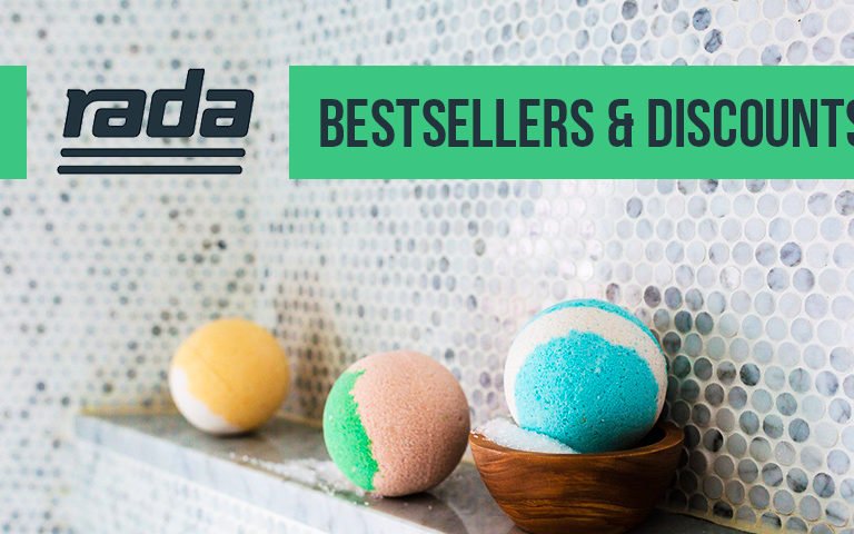 Rada showers bestsellers and favourites.