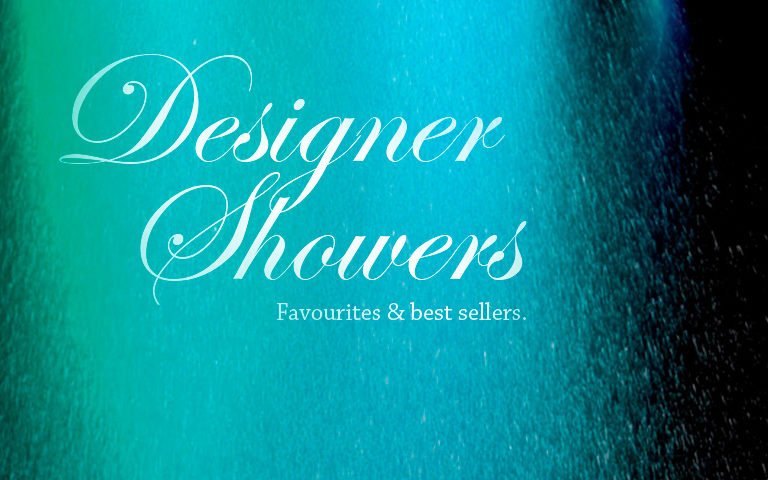 Best selling designer showers.